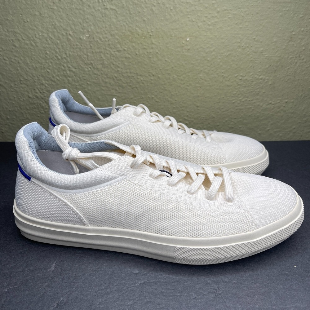 New Rothy's The RS02 Sneaker Men's Size 10.5 Slip-On Lightweight In Bone Shoes